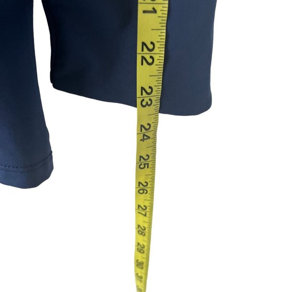 Title Nine Blue Long Sleeve Partial Zip Up Top XL - Picture 7 of 8